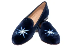 Aries Midnight Velvet Slipper (Women)