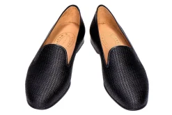 Black Raffia Slipper (Men)