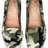 Camo Green Needlepoint Slipper (Men)