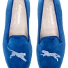 Cheetah Royal Velvet Slipper (Men)
