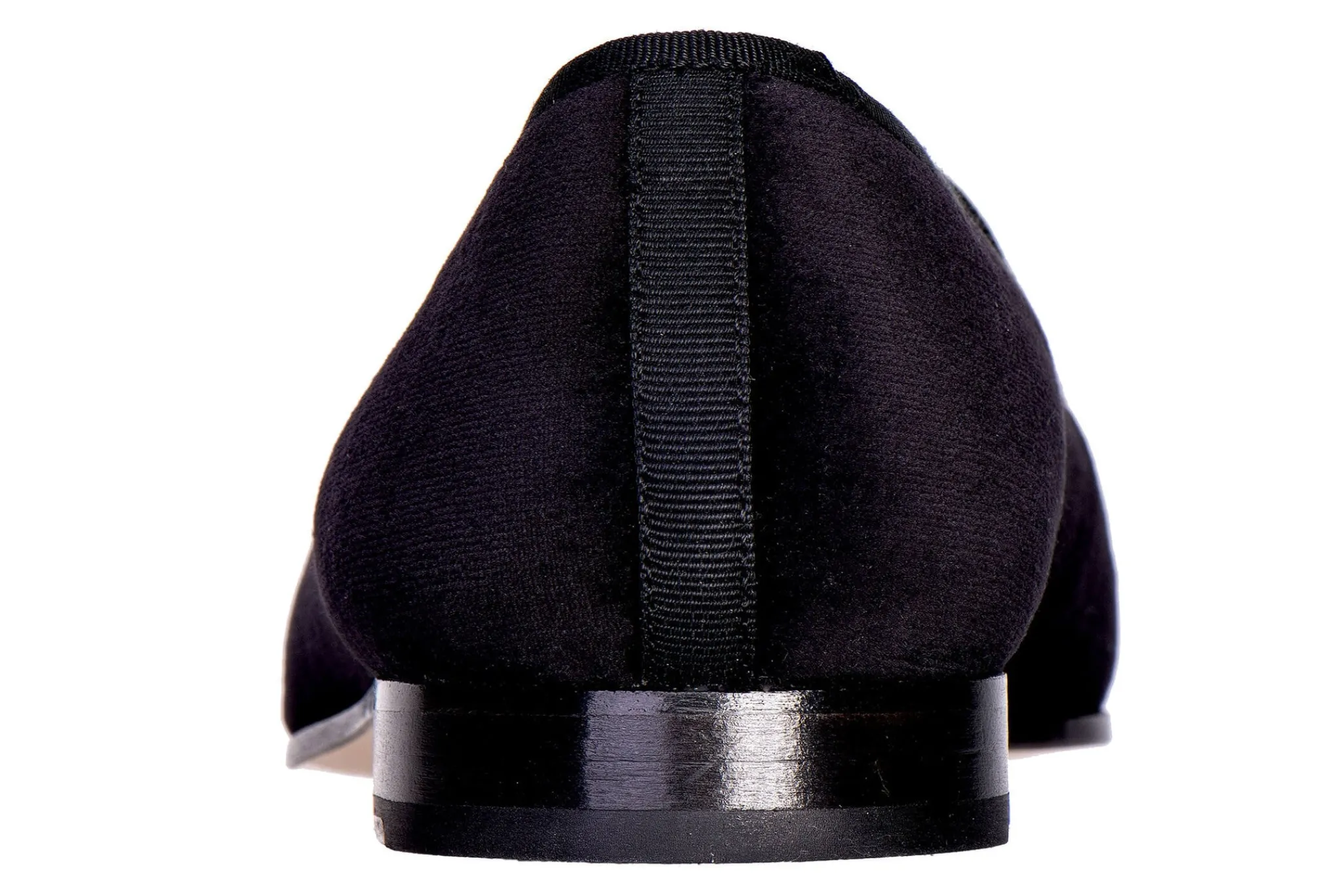 College Black Velvet Slipper (Women)