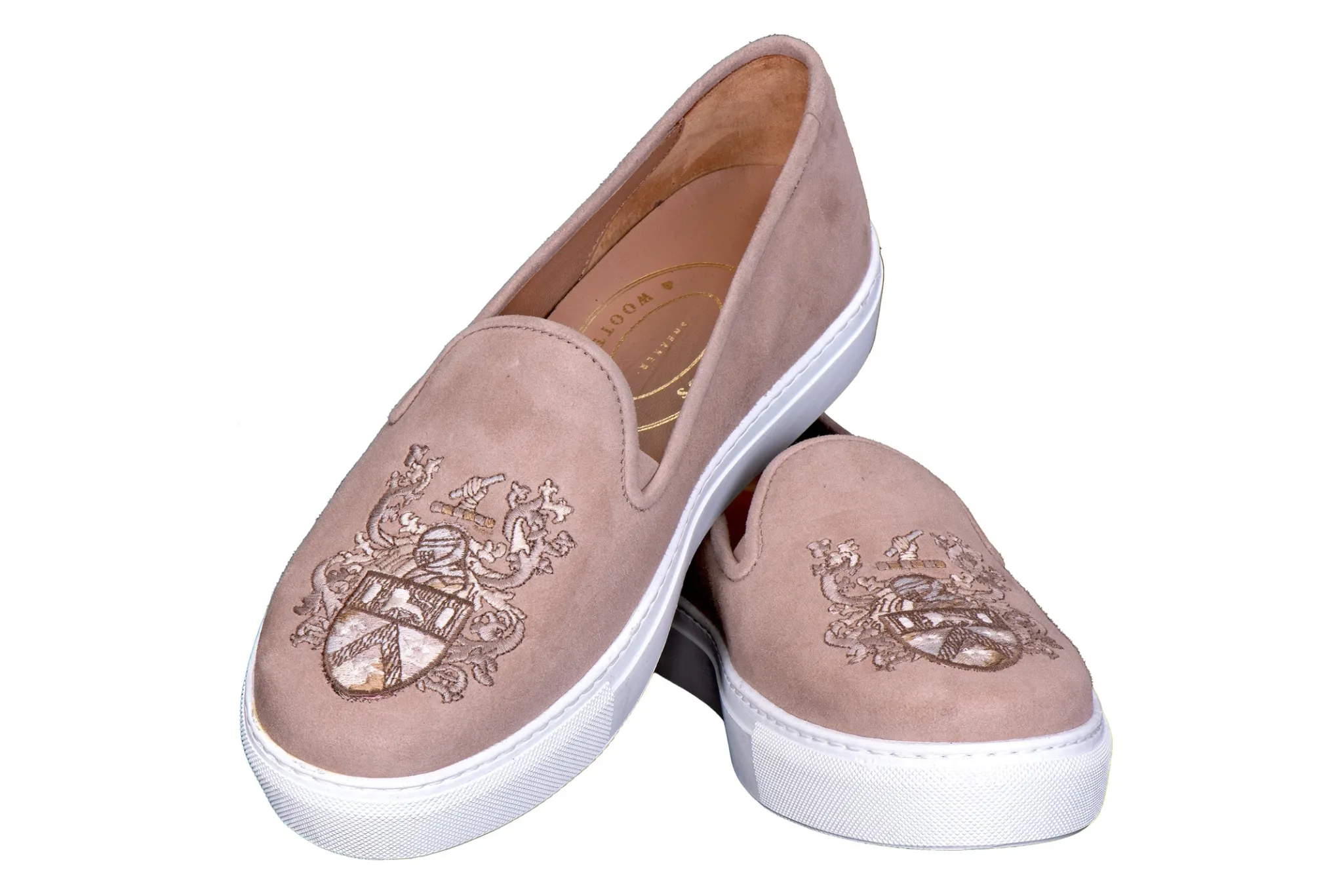 Crest Taupe Suede Sneaker (Women)