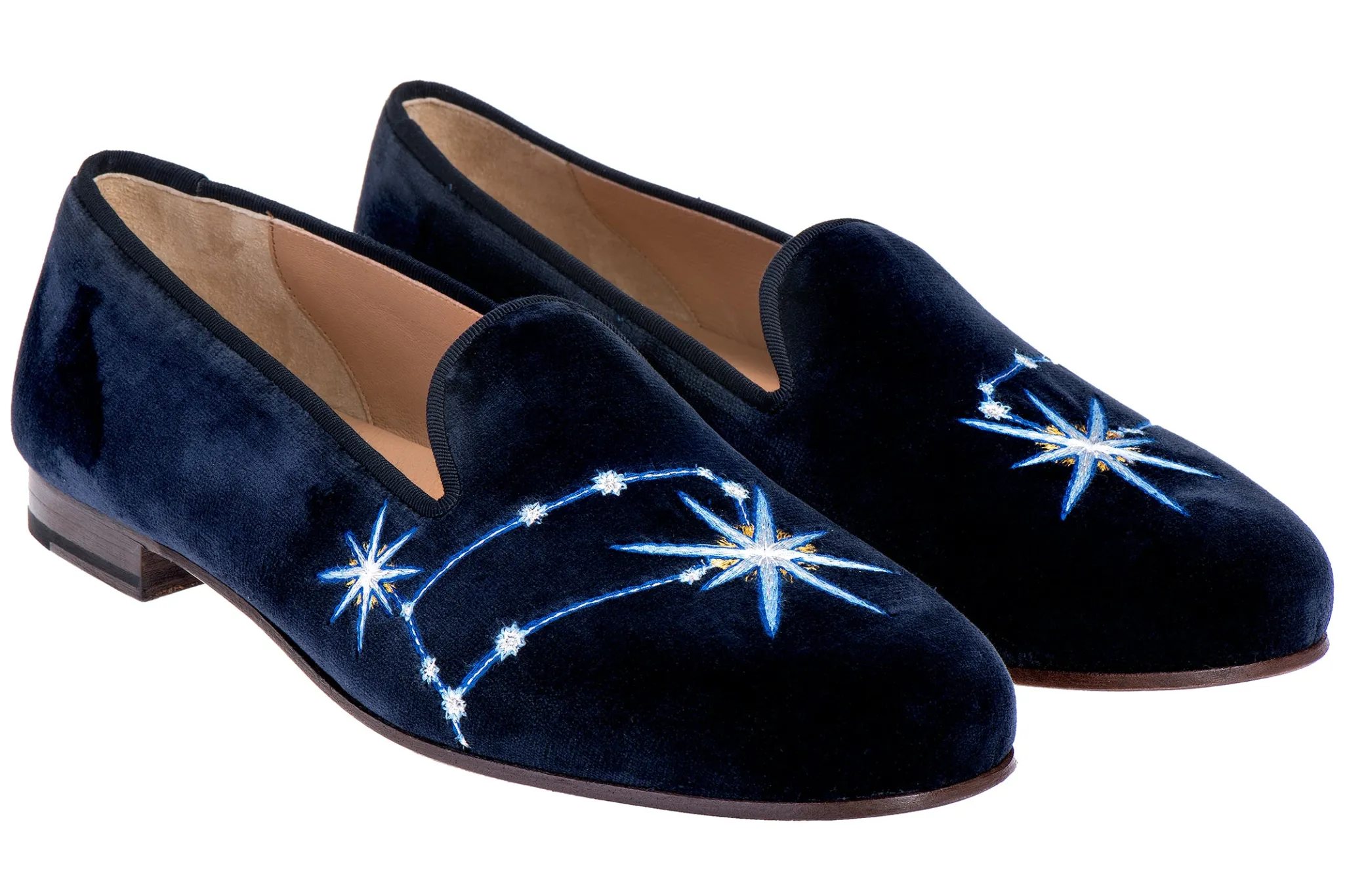 Gemini Midnight Velvet Slipper (Men)