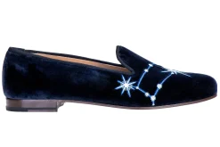Gemini Midnight Velvet Slipper (Men)