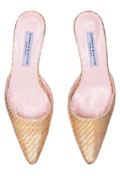 Gold Raffia Greta