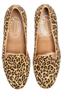 Jane Leopard Needlepoint (Narrow)