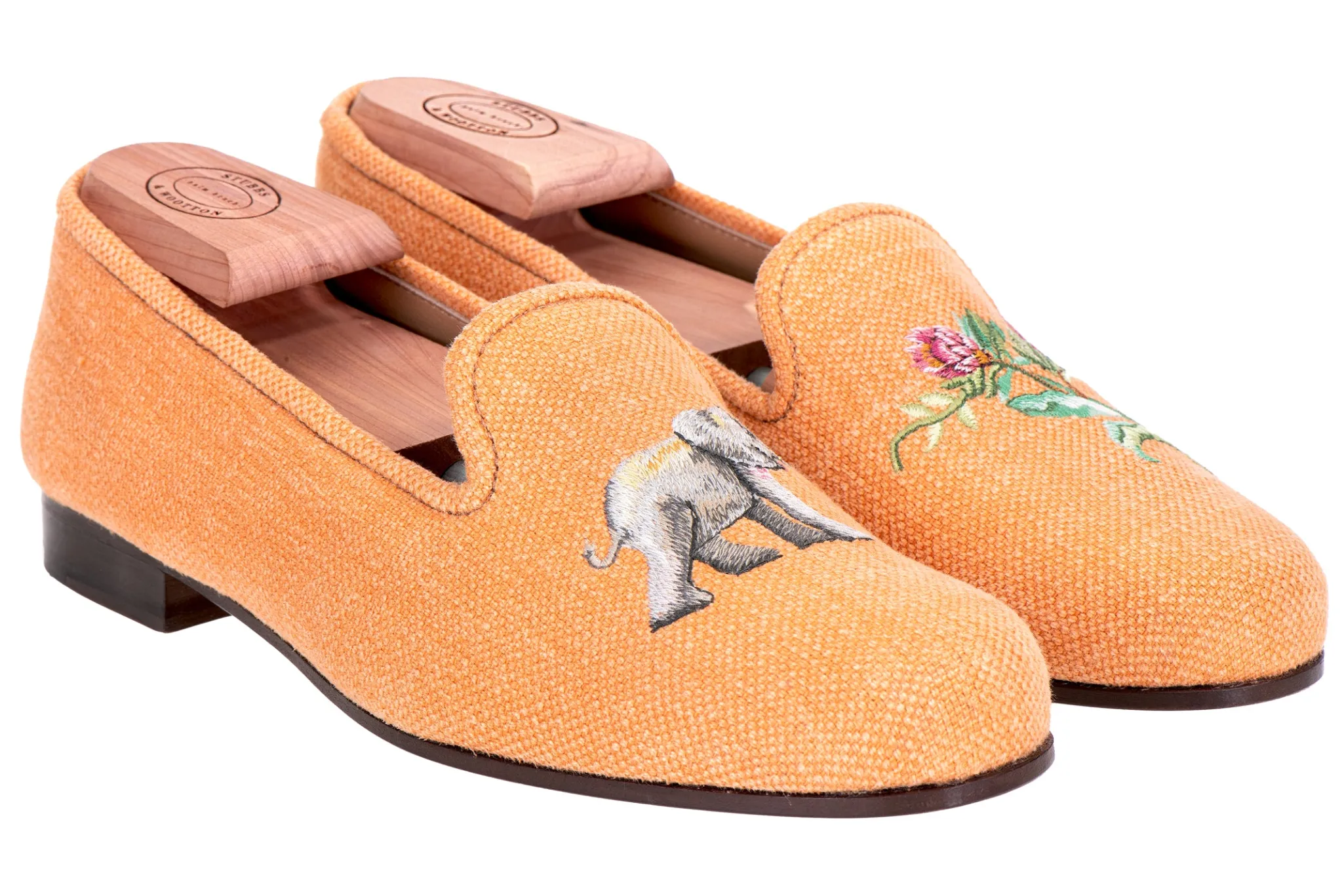 Jungle Ochre Linen Slipper (Women)