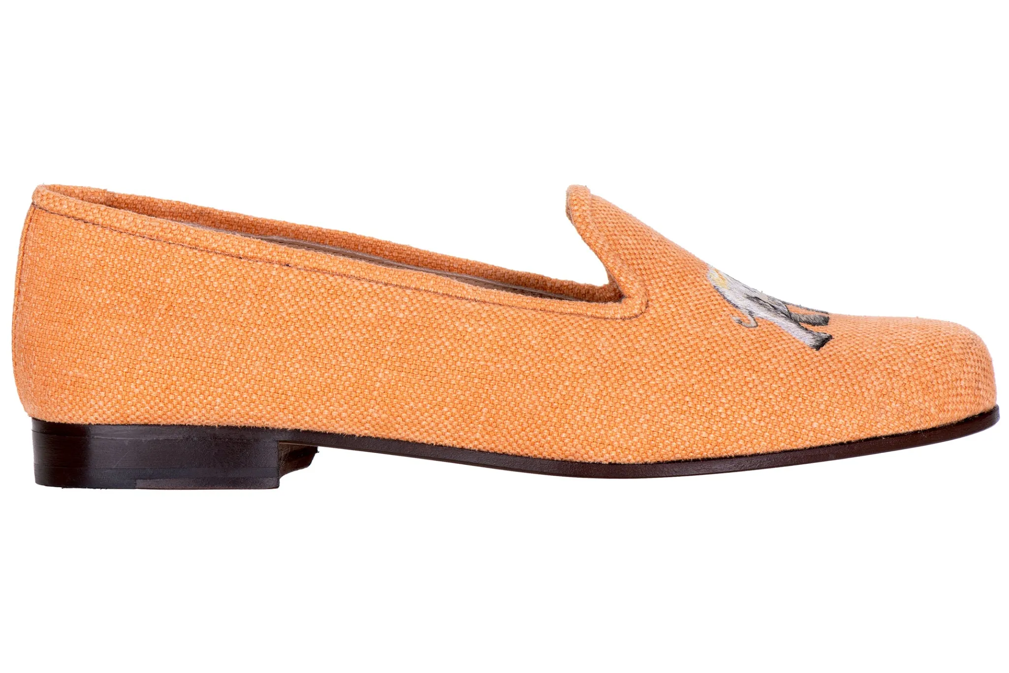 Jungle Ochre Linen Slipper (Women)