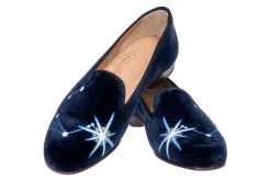 Libra Midnight Velvet Slipper (Women)