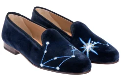 Libra Midnight Velvet Slipper (Women)