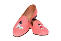Lighthouse Nantucket Red Slipper (Men)