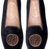 Metropolis Bronze Velvet Slipper (Men)
