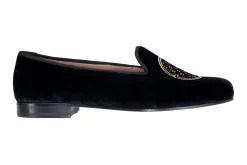 Metropolis Gold Velvet Slipper (Women)