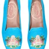 PB Clocktower Turquoise Linen (Women)