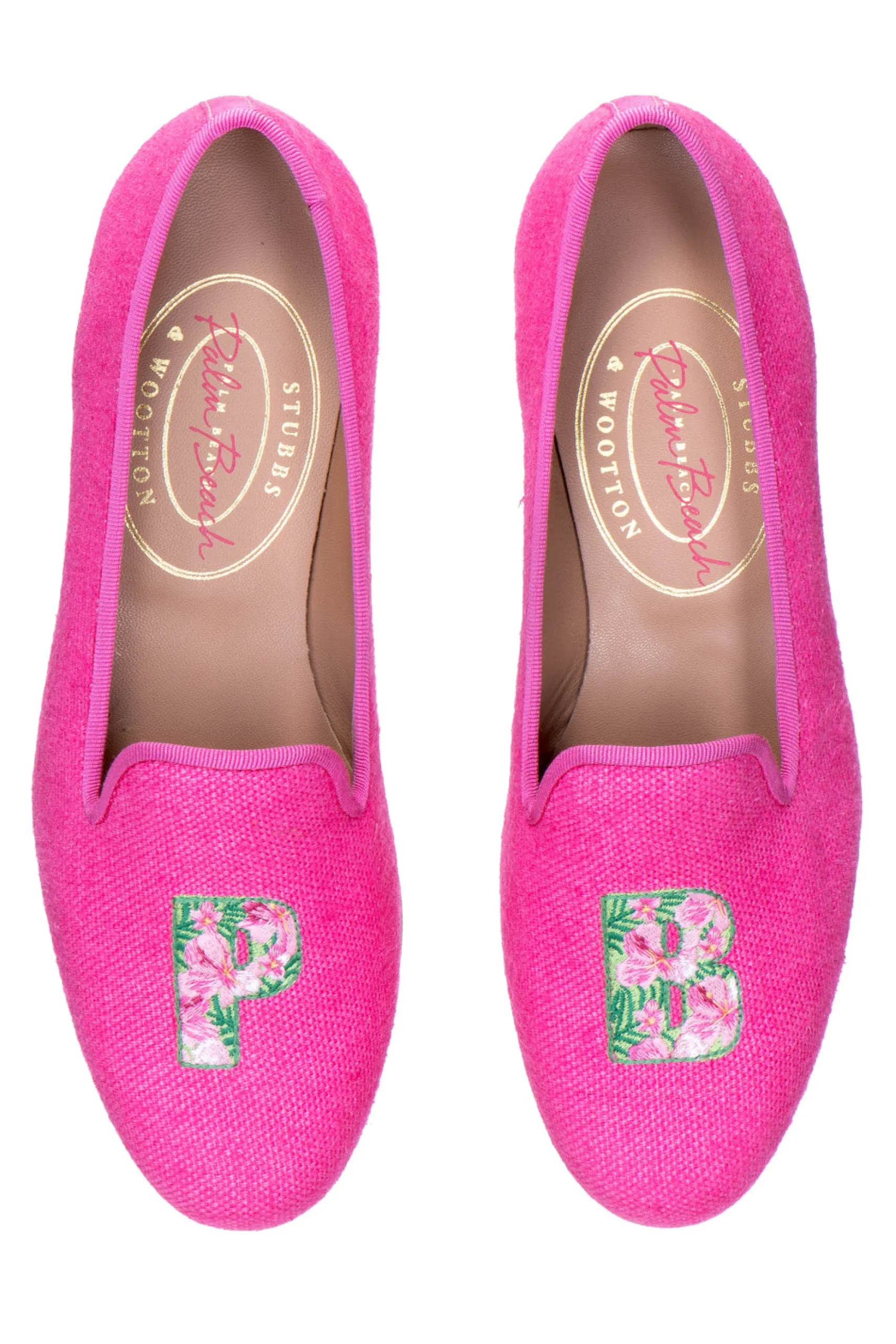 PB Fuchsia Linen Slipper (Women)