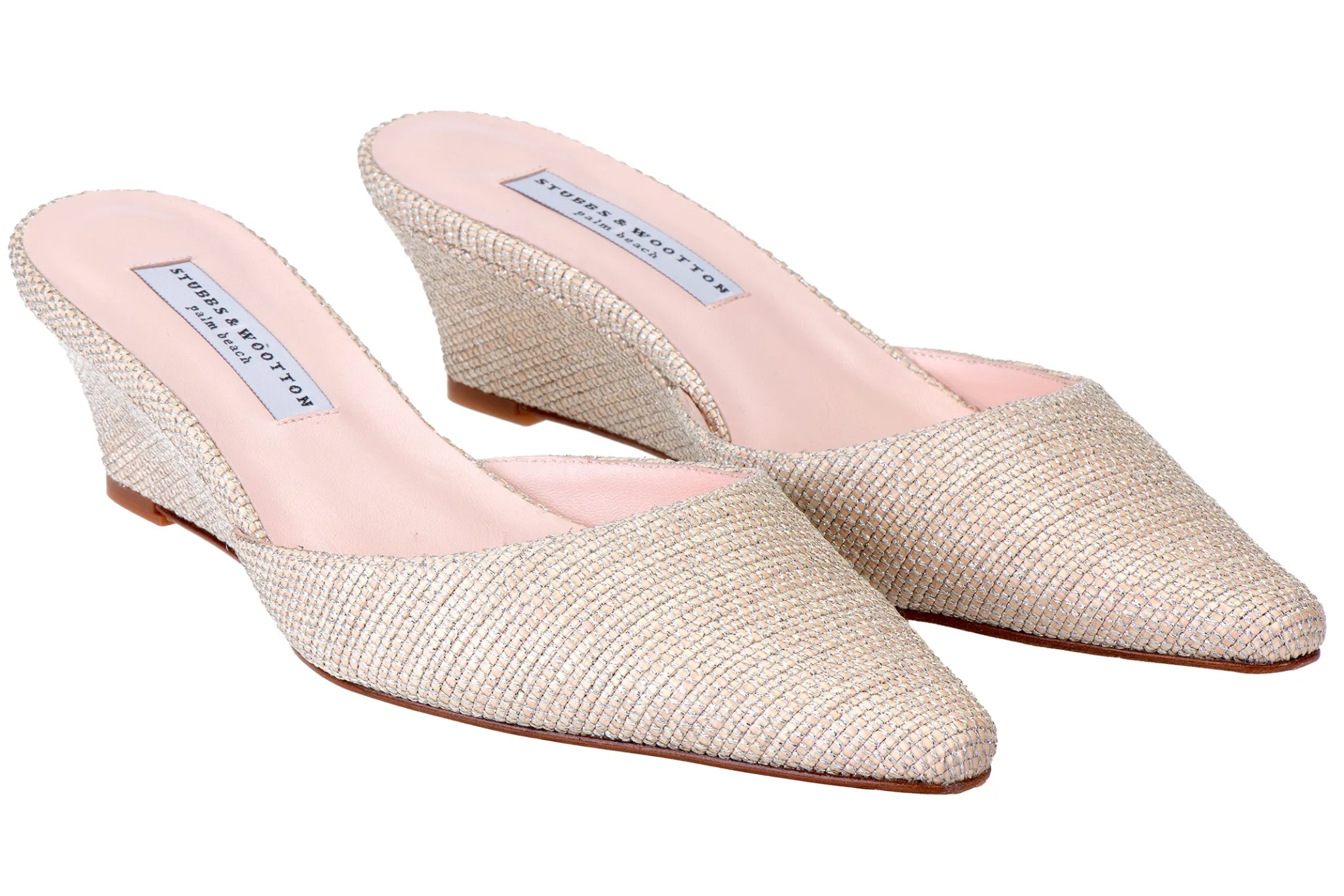 Silver Raffia Corsini